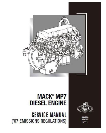 mack e7 compression test|MACK MP7 SERVICE MANUAL Pdf Download .